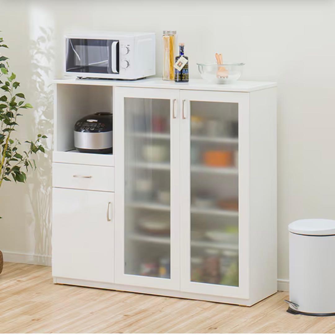 【送料込】ニトリ　キッチンカウンター　レンジボード