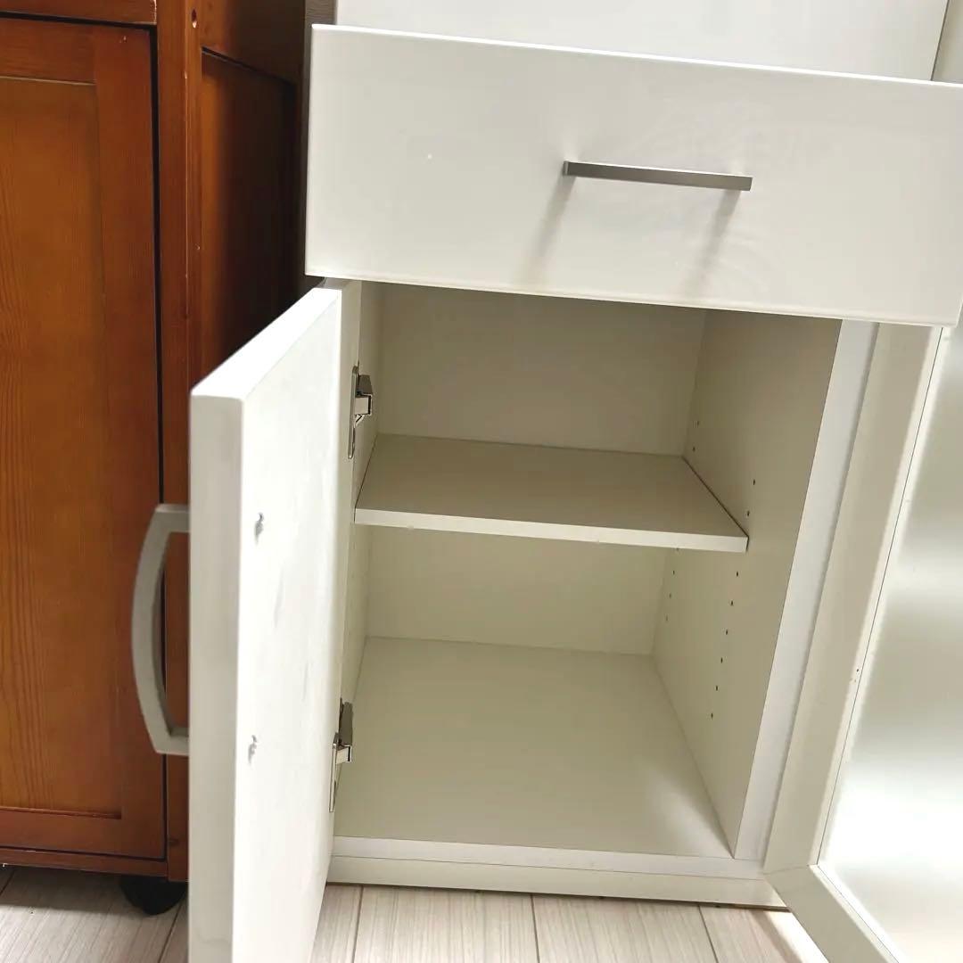 【送料込】ニトリ　キッチンカウンター　レンジボード