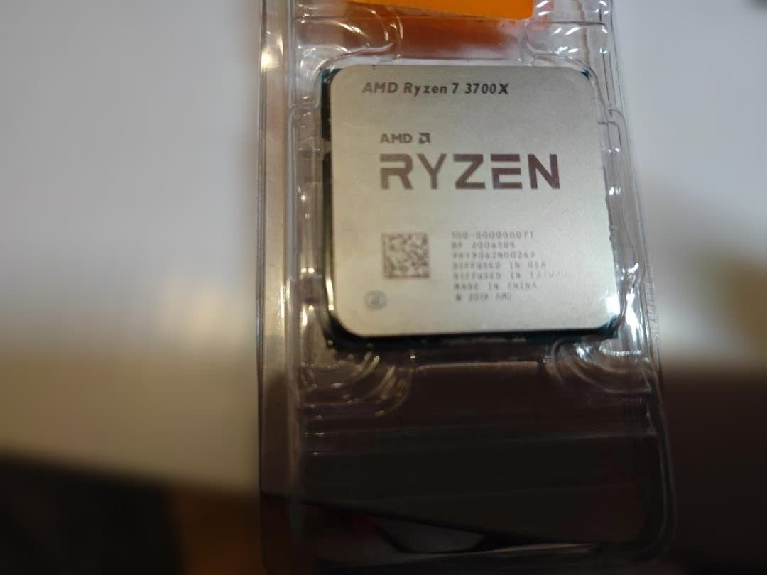 【動作確認済】AMD Ryzen 7 3700X BOX (純正クーラー付)