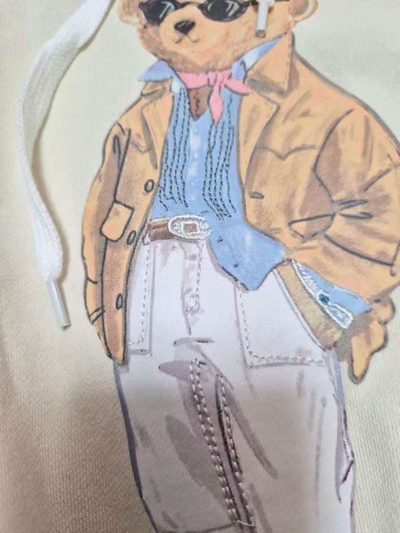 週末セールPOLO RALPH LAUREN ポロベア フリース フーディ