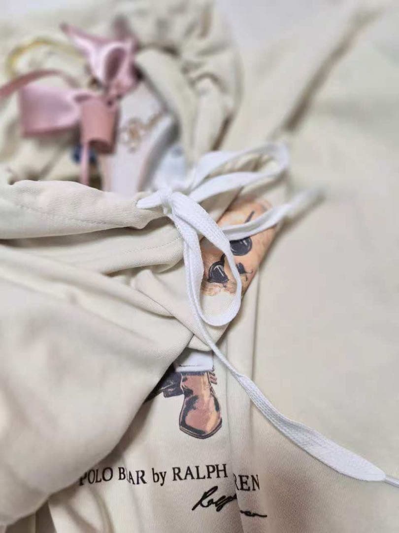 週末セールPOLO RALPH LAUREN ポロベア フリース フーディ