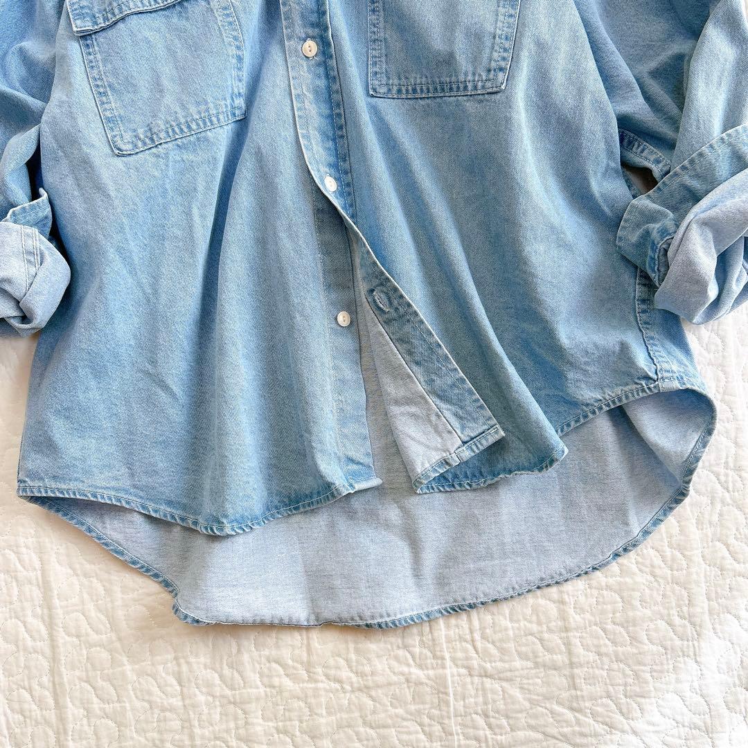美品✨ ガリャルダガランテ 2024 デニムシャツ 定番 こなれ 程よいゆとり