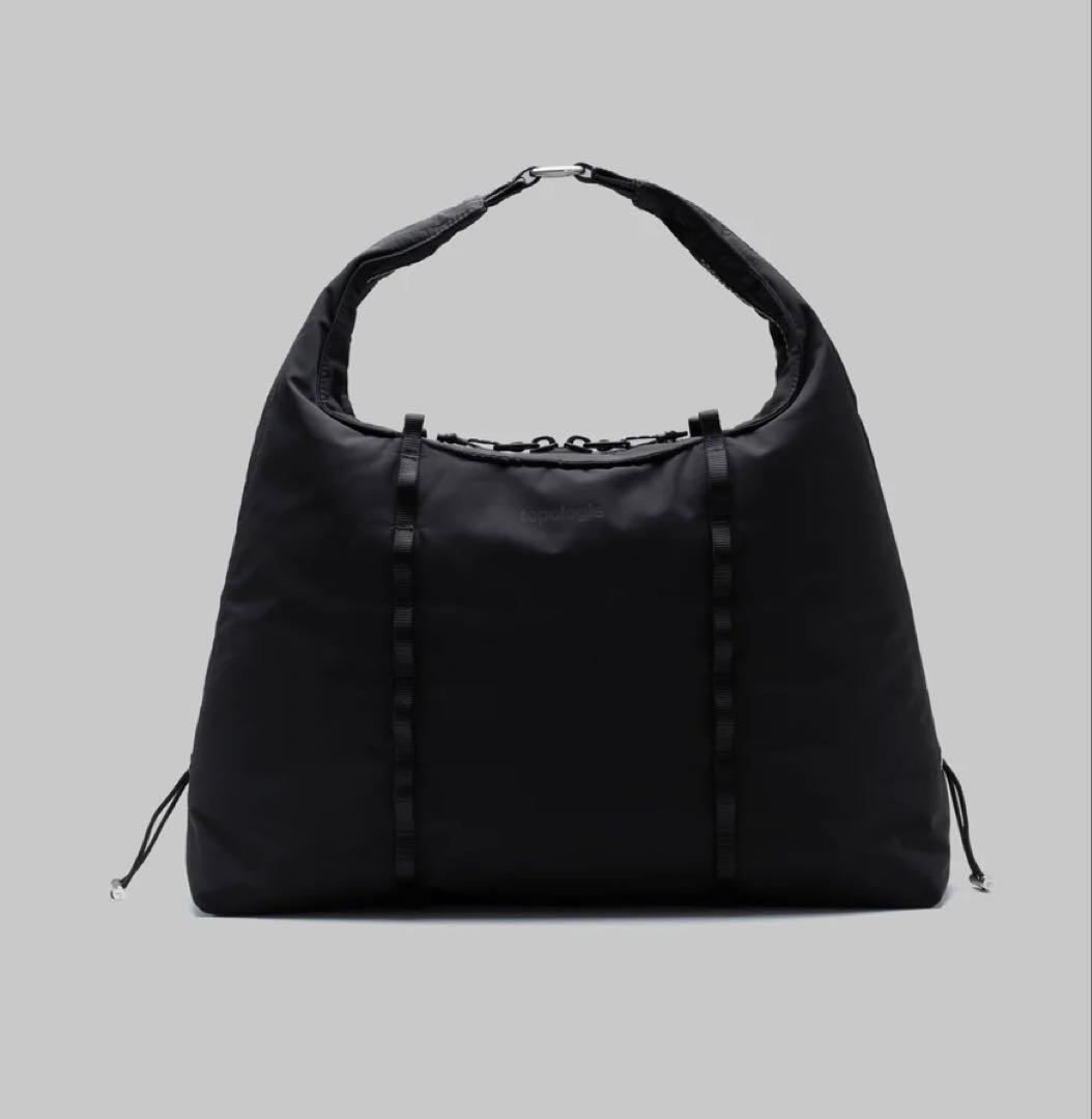 topology cloud hobo bag medium ブラック