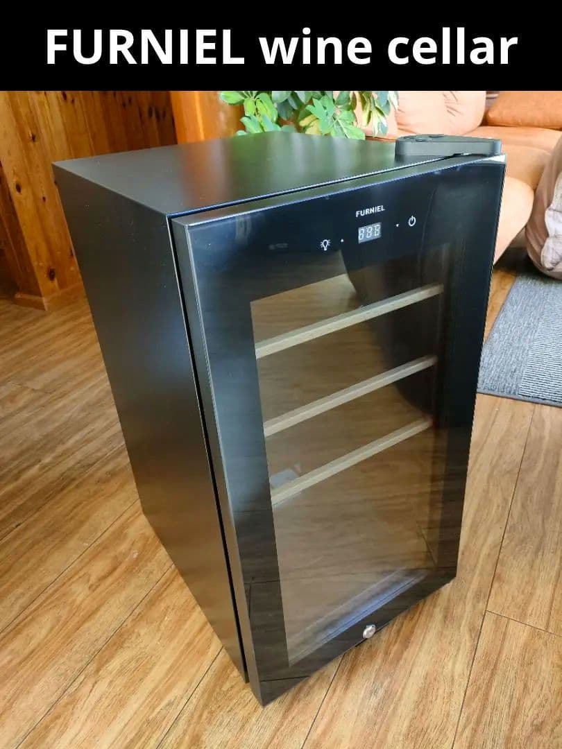 FURNIEL さくら製作所 12本収納ワインセラー SAB-50G-PB