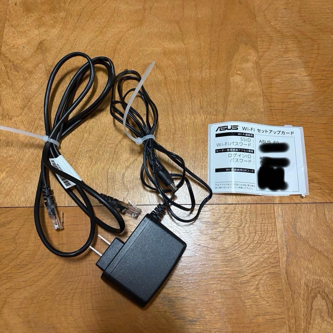 【美品】ASUS WiFi TUF-AX6000 無線 ルーター 最新規格 2台