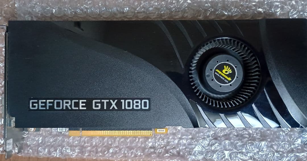 Manli GeForce GTX 1080 グラフィックボード 動作確認済み