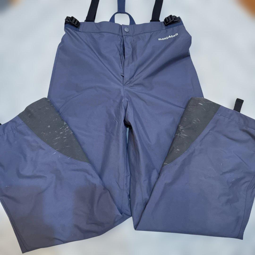 montbellパウダーステップ ジャケット+アルパインパンツセット160中古