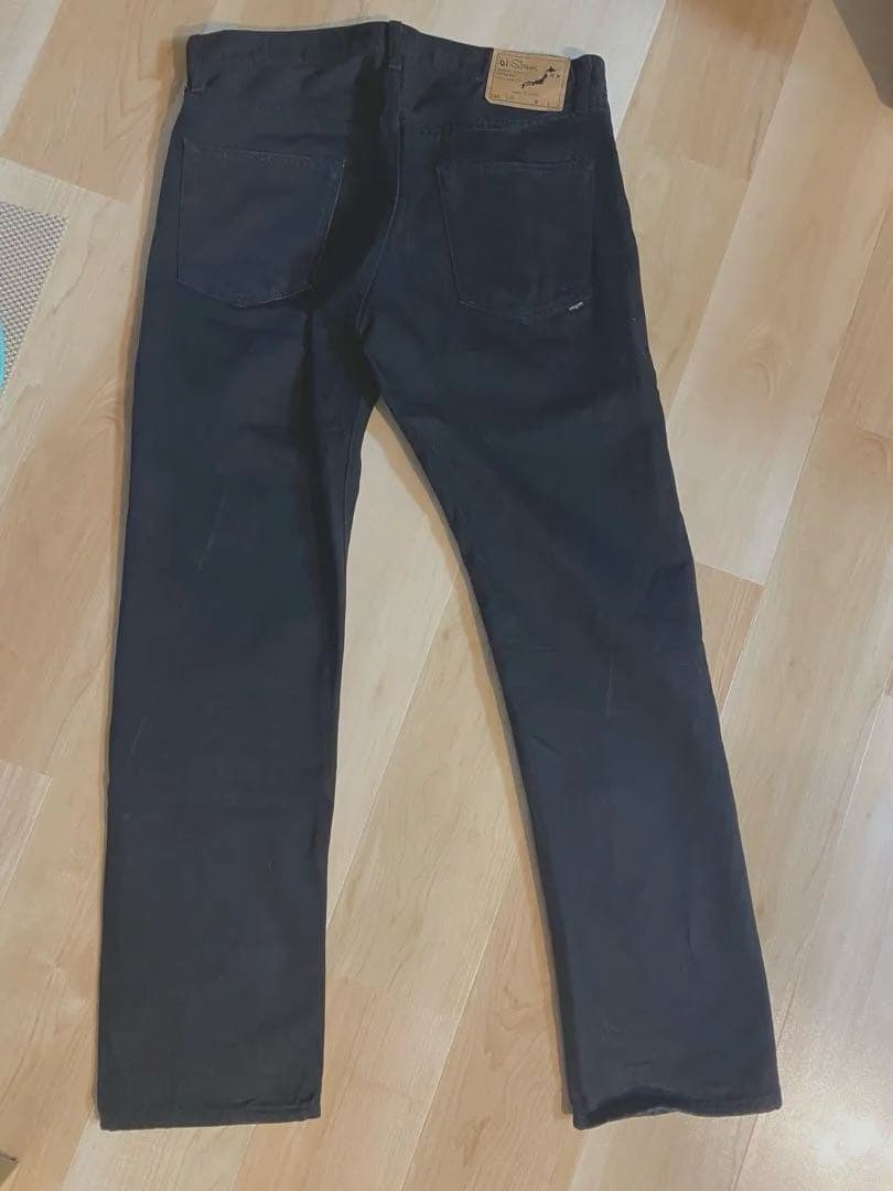 or slow オアスロウ ワークパンツ サイズ3ブラック