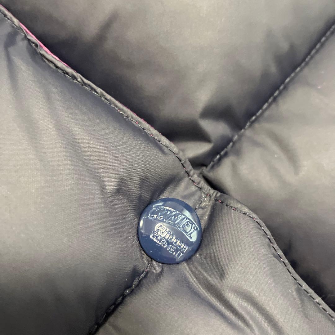 comfy outdoor garment コンフィ ダウンベスト ネイビーL