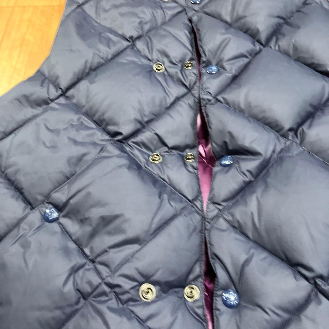 comfy outdoor garment コンフィ ダウンベスト ネイビーL