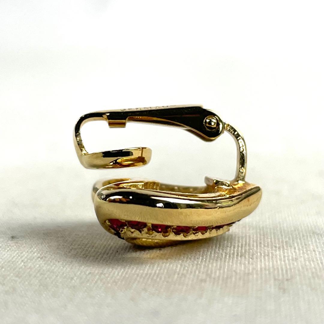 Dior ディオール ネックレス イヤリング セット ハート ラインストーン