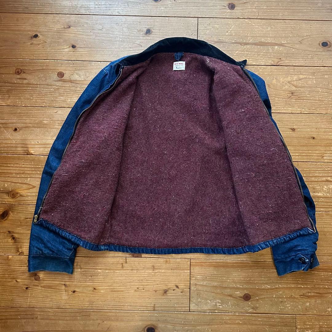 超希少 60s BIG MAC Penneys ジップアップ デニムジャケット