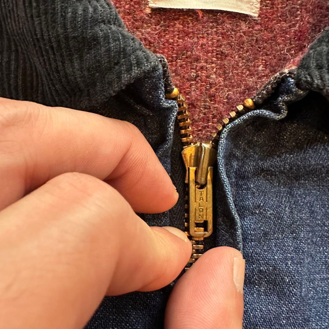 超希少 60s BIG MAC Penneys ジップアップ デニムジャケット