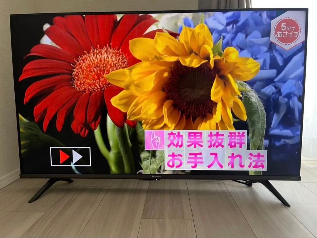 Hisense 43A65G 43型　4K液晶テレビ