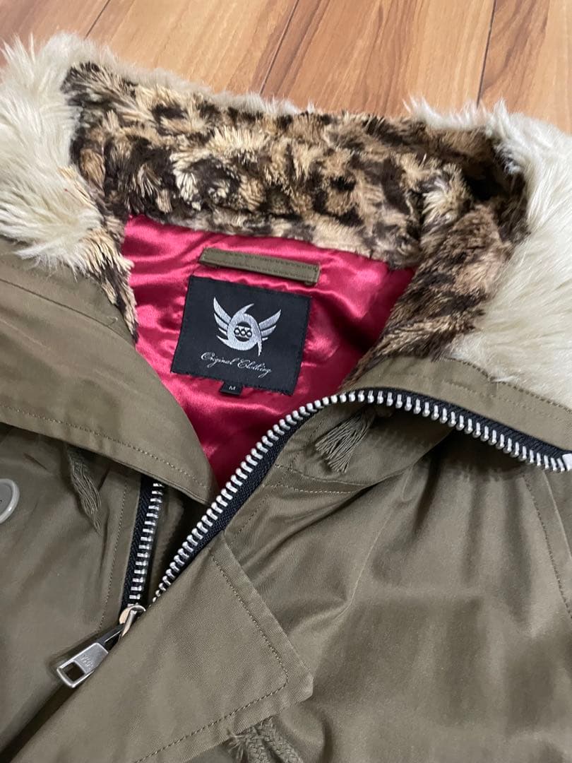 666/six six six/ロクロクロク/N-3Bモッズコート Mサイズ