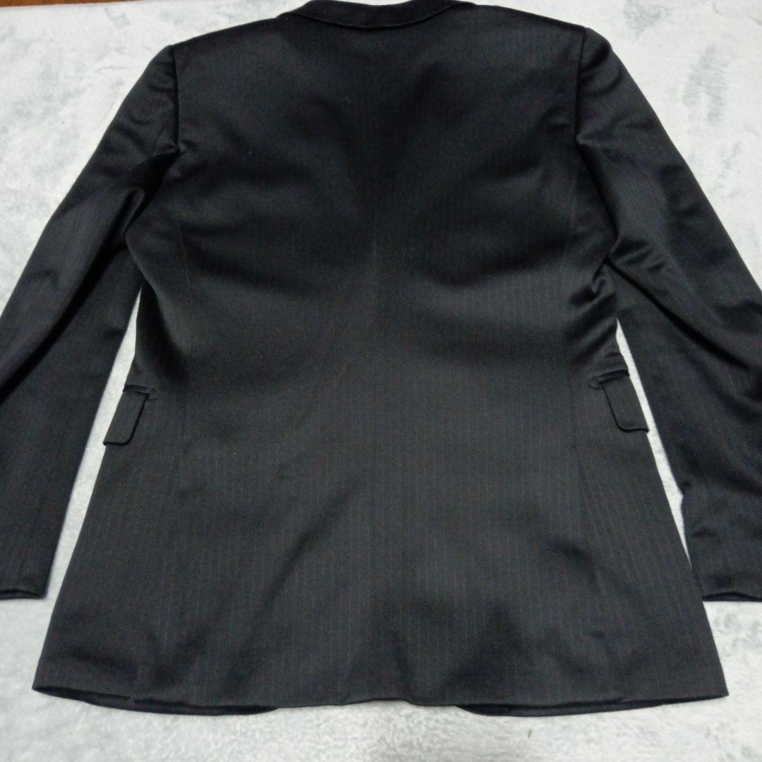 【新品未使用】P.S.FA定価3.73万円！ブラックストライプビジネススーツY6