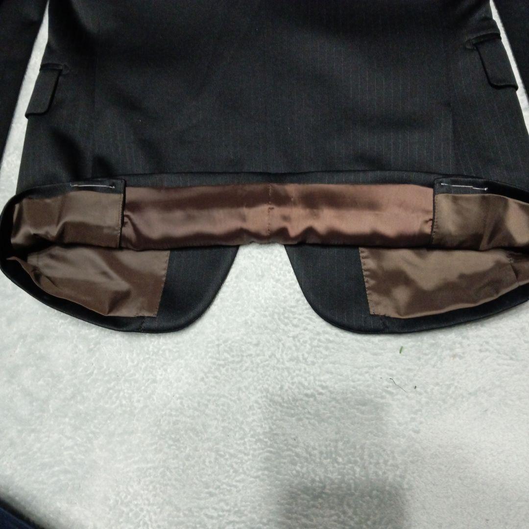 【新品未使用】P.S.FA定価3.73万円！ブラックストライプビジネススーツY6