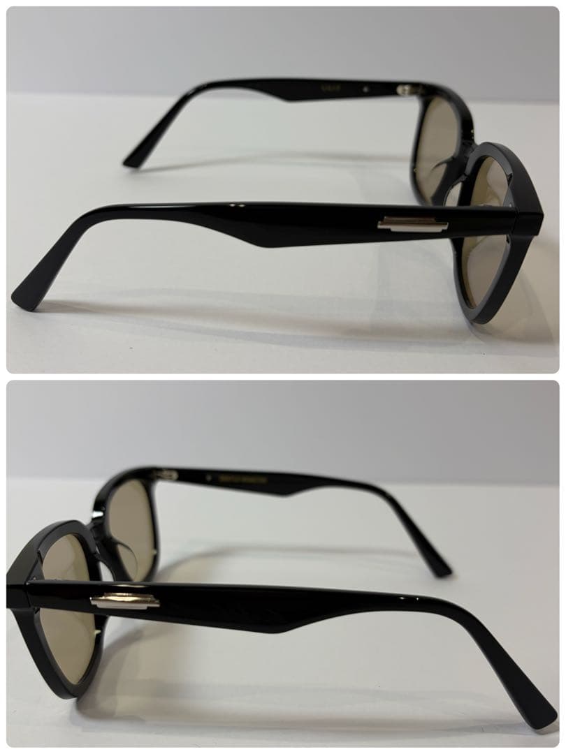 【美品】GENTLE MONDTER LILIT ウェリントン型サングラス 黒縁