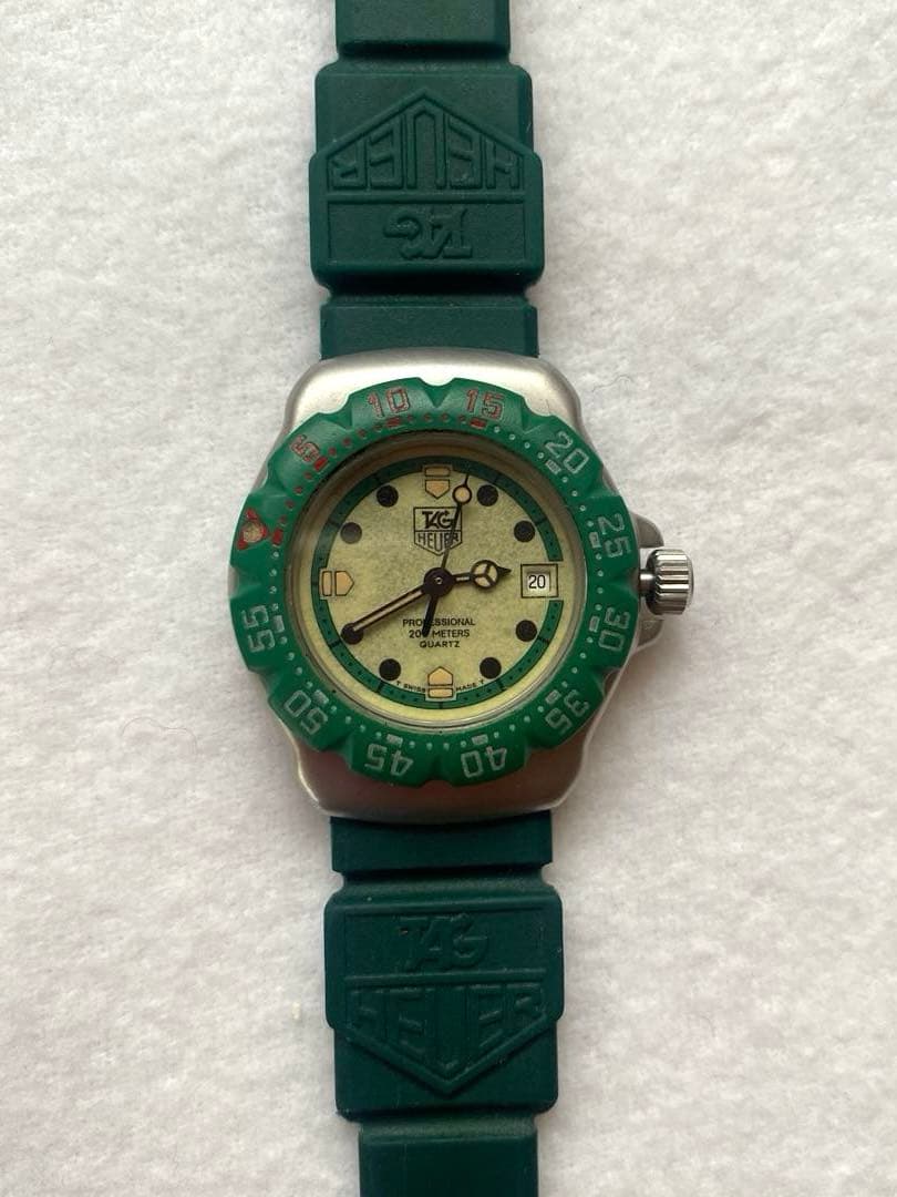 TAG Heuer フォーミュラーワン　ラバーベルト