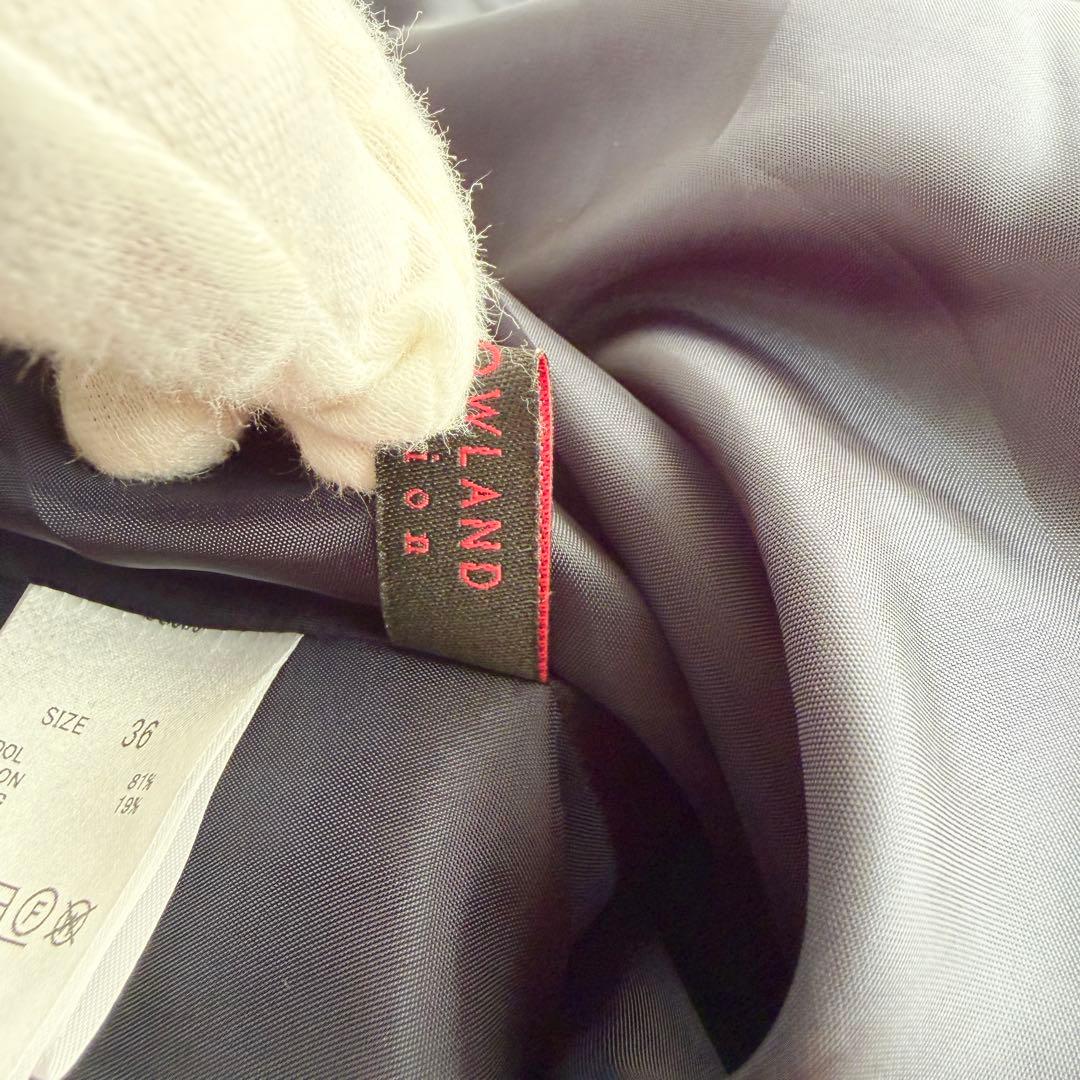 トゥモローランド ジャンパースカート Aライン ノースリーブ 36 S チェック