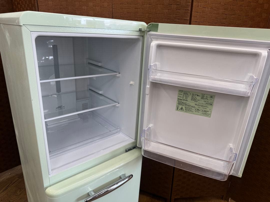 受け渡し価格　F094 エディオン　２ドア　冷蔵庫　2022年製　右開き