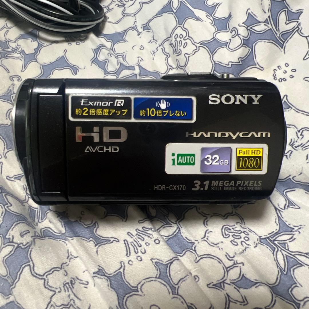 Sony HDR-CX630 、CX170 合計2台　充電器、バッテリー1個