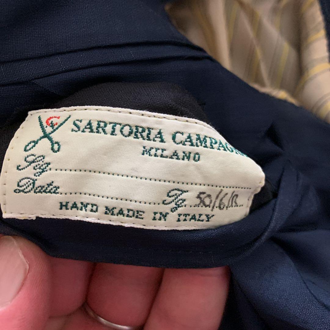 ジャンニ・カンパーニャ　シングル3ボタン ジャケット　サイズ50