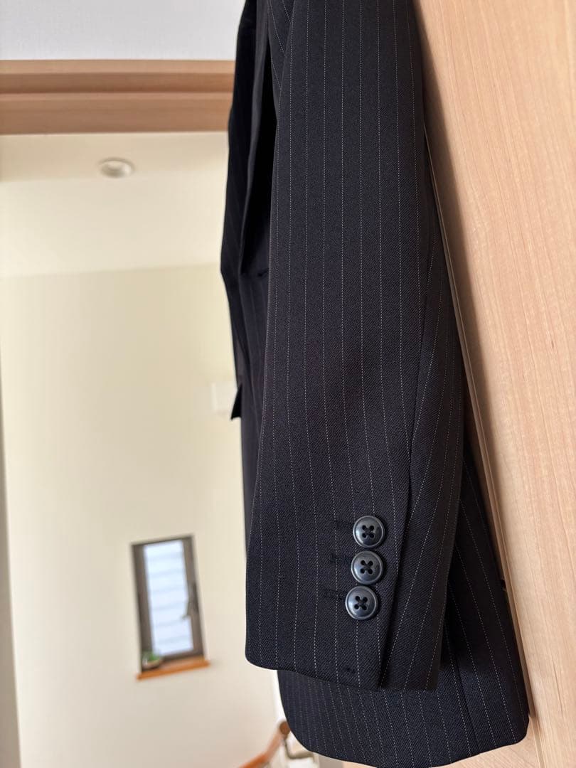 CHOPIN ブラックストライプスーツ　160