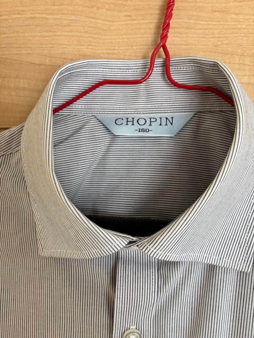 CHOPIN ブラックストライプスーツ　160