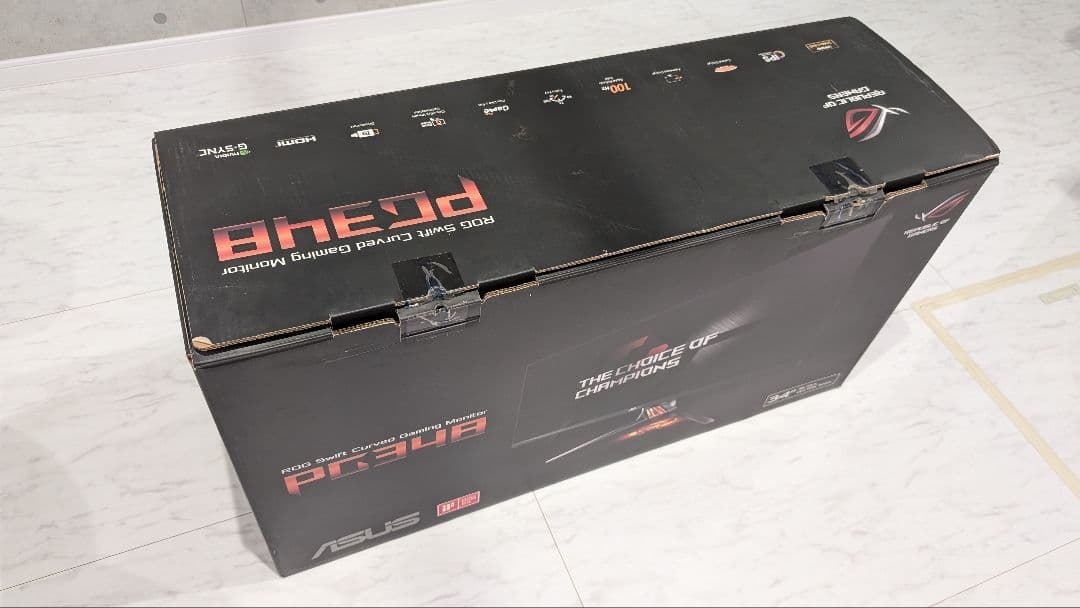 ASUS ROG SWIFT PG348Q ゲーミングモニター 【美品】