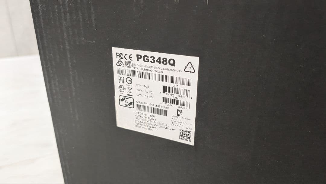 ASUS ROG SWIFT PG348Q ゲーミングモニター 【美品】