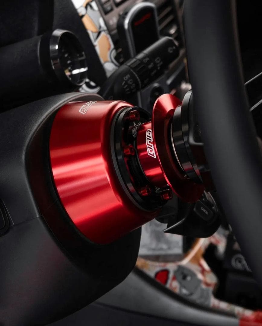 新作　DND　ステアリング クイックリリース　パープル　USDM　脱着　ハンドル