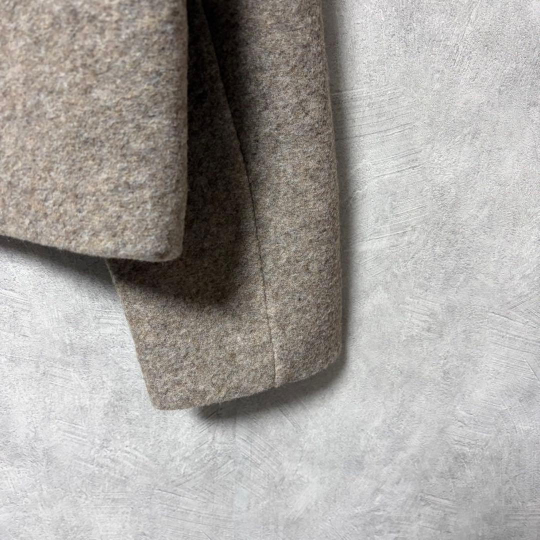 コス COS ブラウン テーラード ジャケット スカート セット S ウール