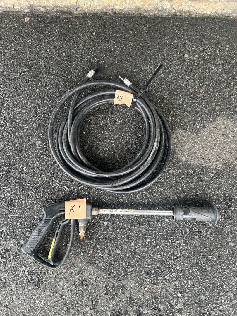 K1 ★ツルミポンプ　HPJ-140-1 高圧洗浄機 50Hz セット