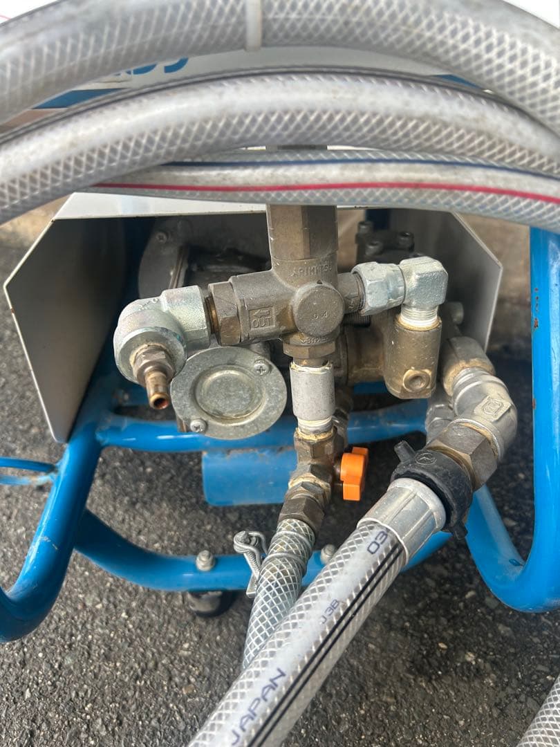 K1 ★ツルミポンプ　HPJ-140-1 高圧洗浄機 50Hz セット