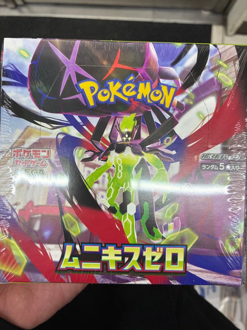 ポケモンカードゲーム ムニキスゼロ 1ボックス　シュリンク付