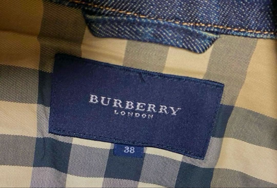 超美品❤️バーバリー　38 デニムジャケット