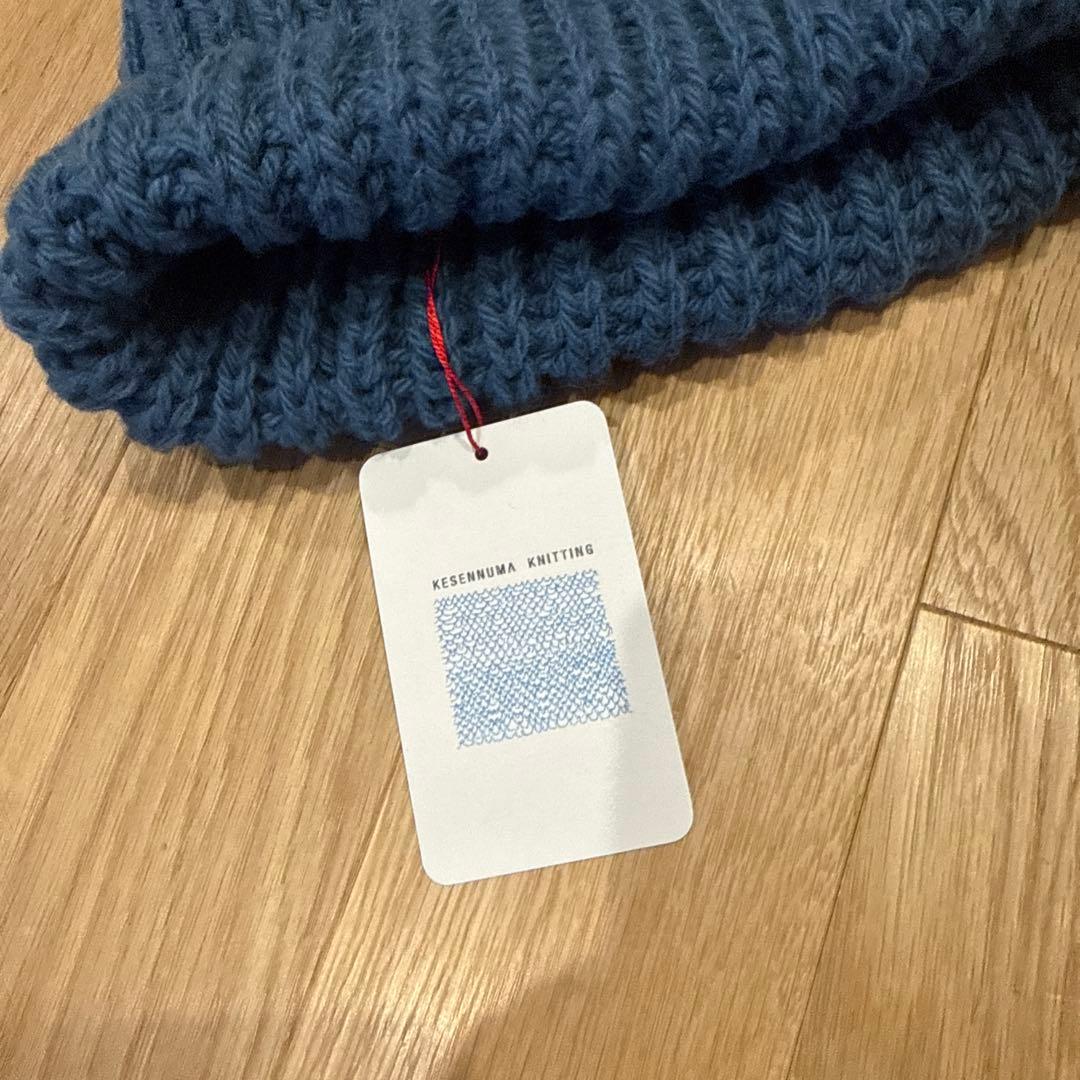 KESENNUMA KNITTING 気仙沼ニッティングのポンポン帽子
