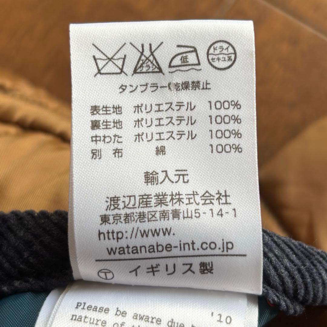 美品 国内正規品 LAVENHAM ラベンハム フーデット リバーシブル ベスト