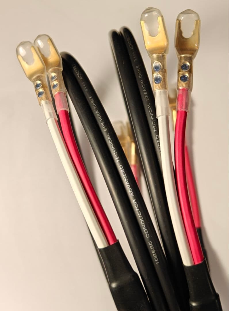 オヤイデ電気 ACROSS 3000 SGY スピーカーケーブル 2.0mペア