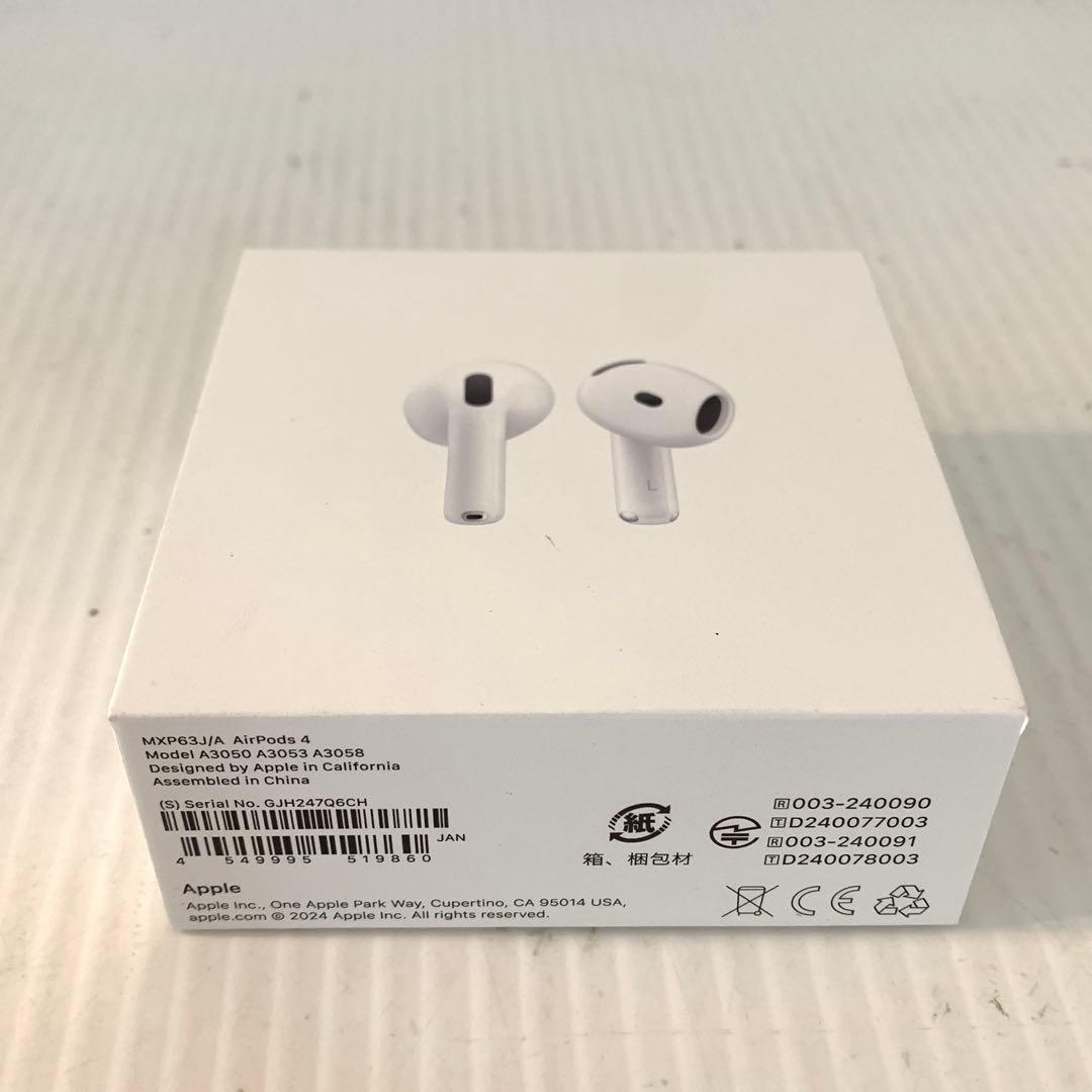 【新品未開封】Apple AirPods4 エアポッド4 M70905-1