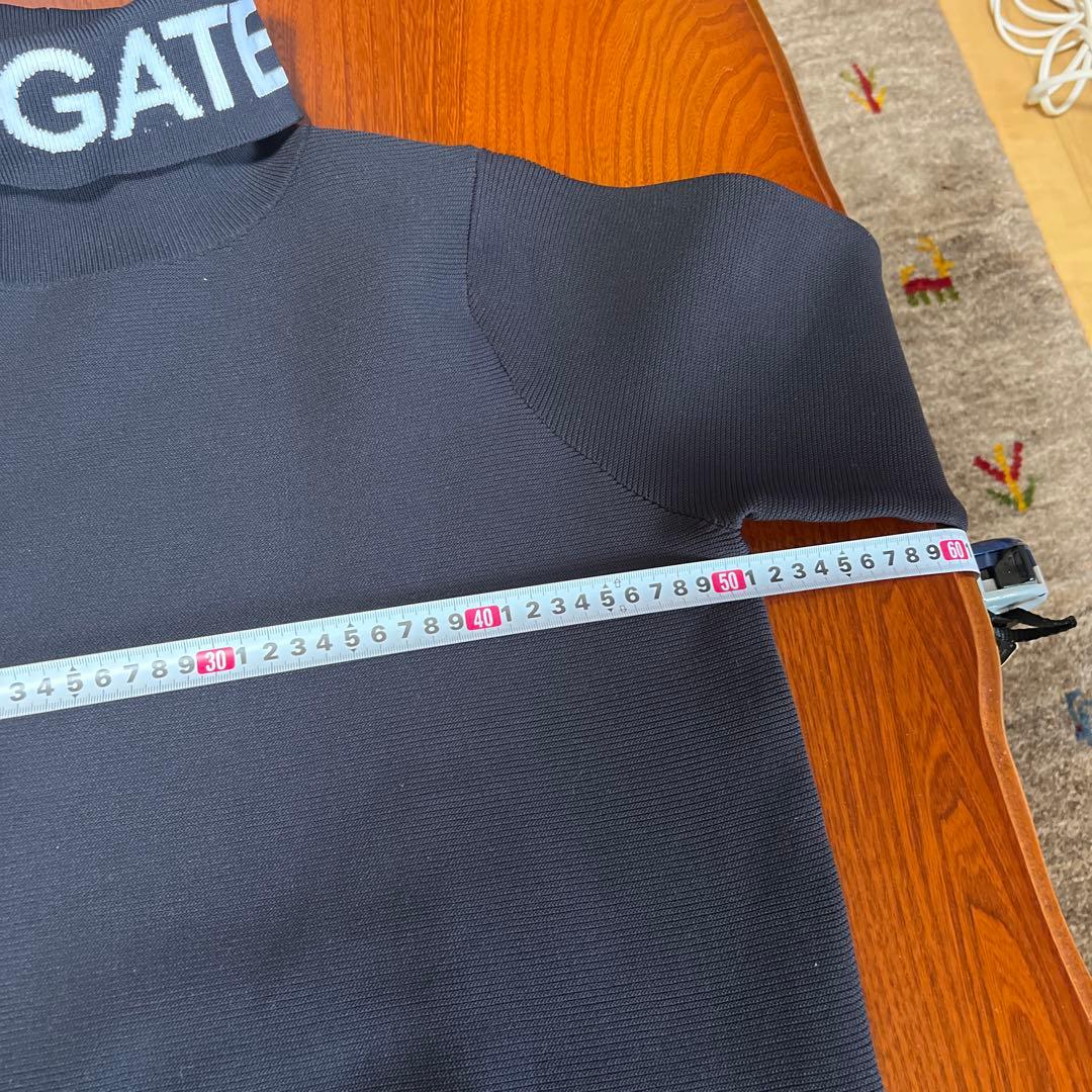 PEARLY GATES タートルネックシャツ ブラック サイズ1