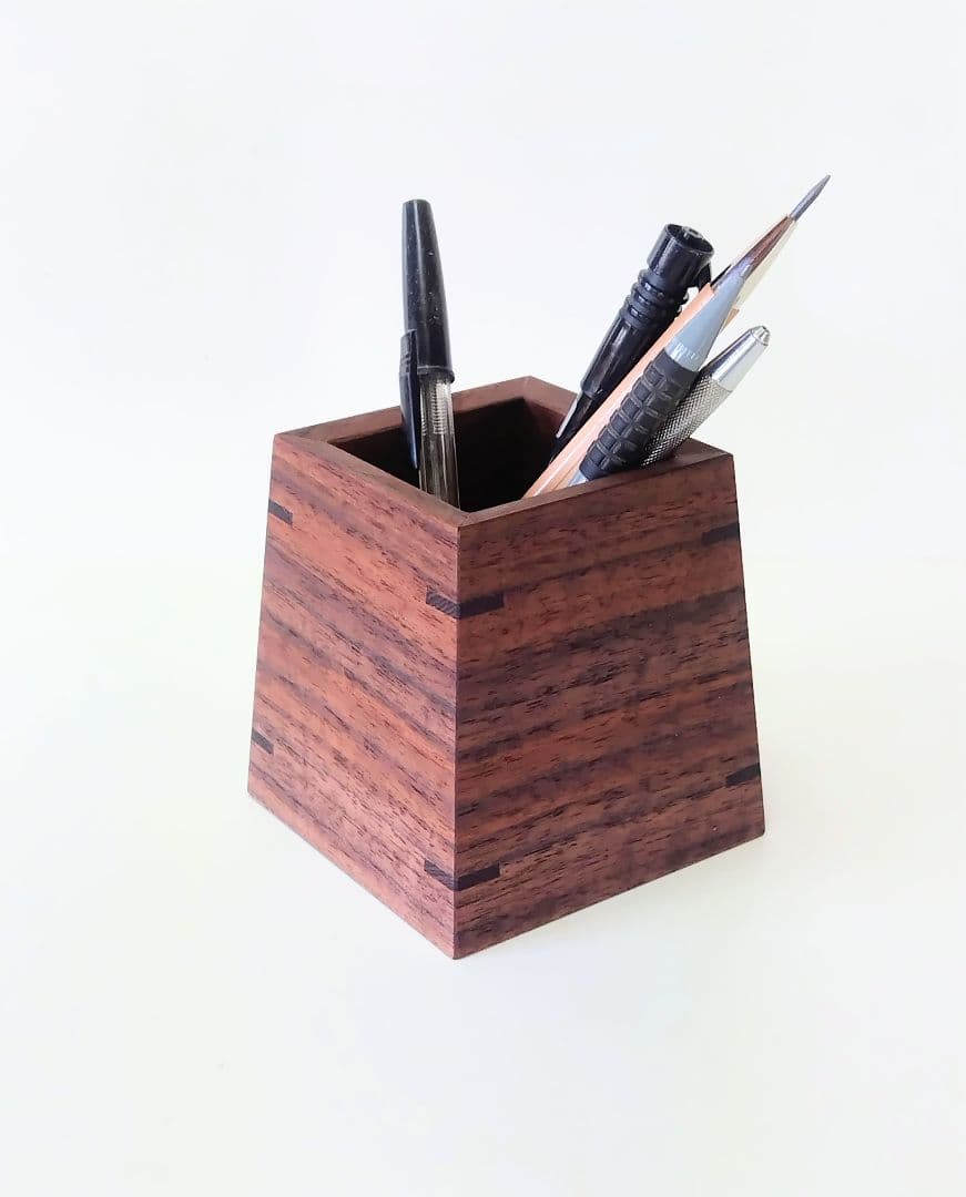 マスクBOX、台形ペン立て（B.W）