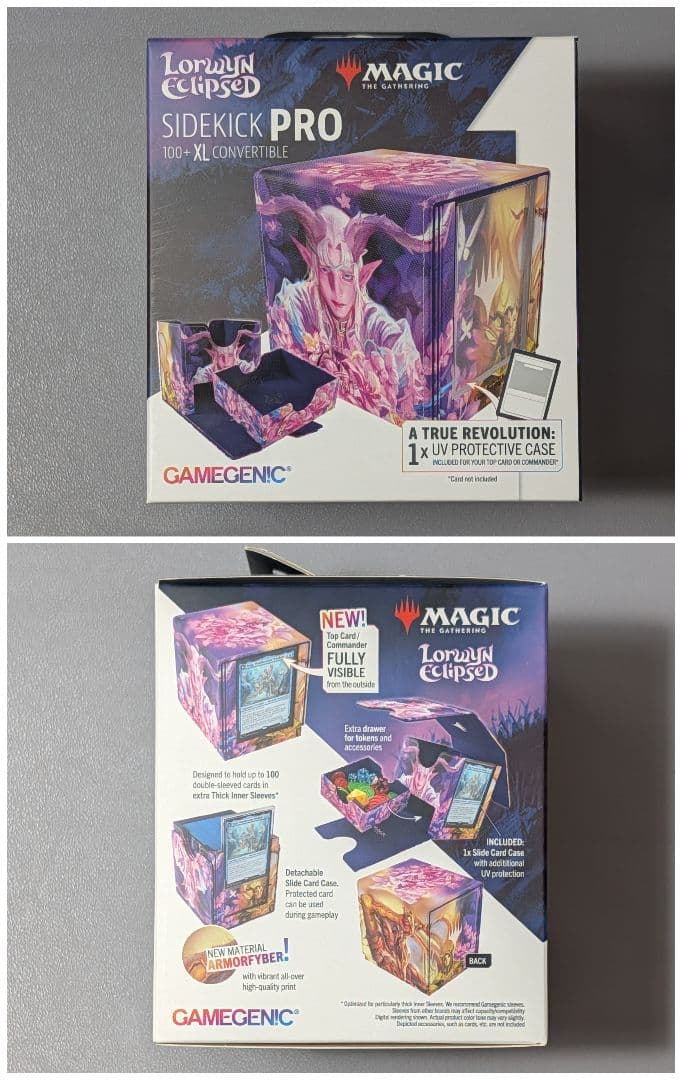 【未使用】アケノテブクロ使いの賛美者　デッキボックス+スリーブ