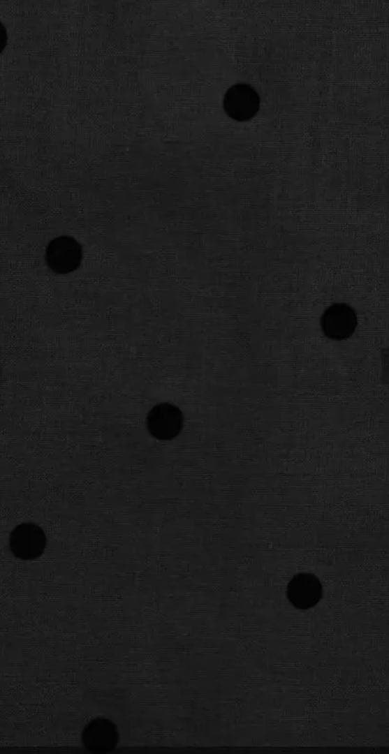 mizuiro ind フロッキードットプリントシャツ / ブラック