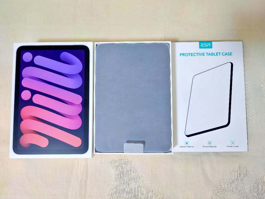 iPad mini 6 第6世代 パープル 256GB Wi-Fi 新品ケース付