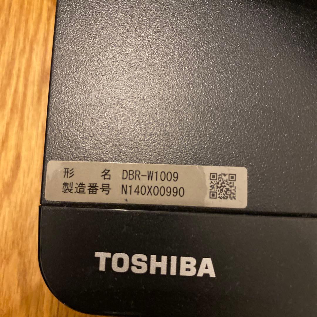 プレーヤー TOSHIBA REGZA DBR-W1009