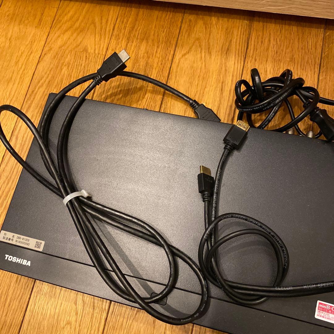 プレーヤー TOSHIBA REGZA DBR-W1009