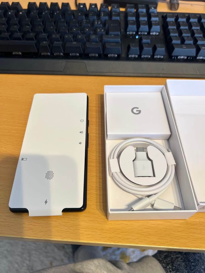 Google Pixel 7a チャコール 本体 フィルムケースセット