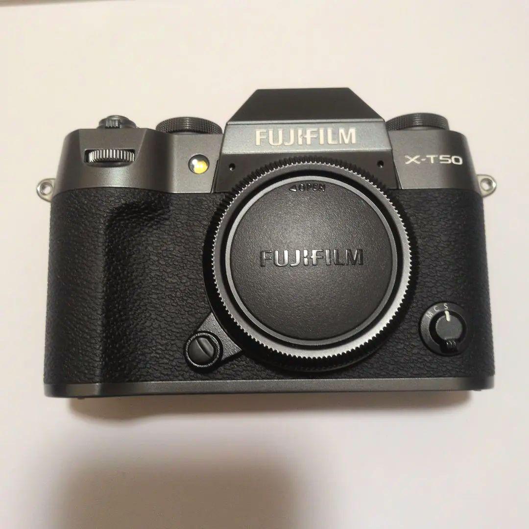 Fujifilm X-T50 ミラーレス一眼 チャコールシルバー